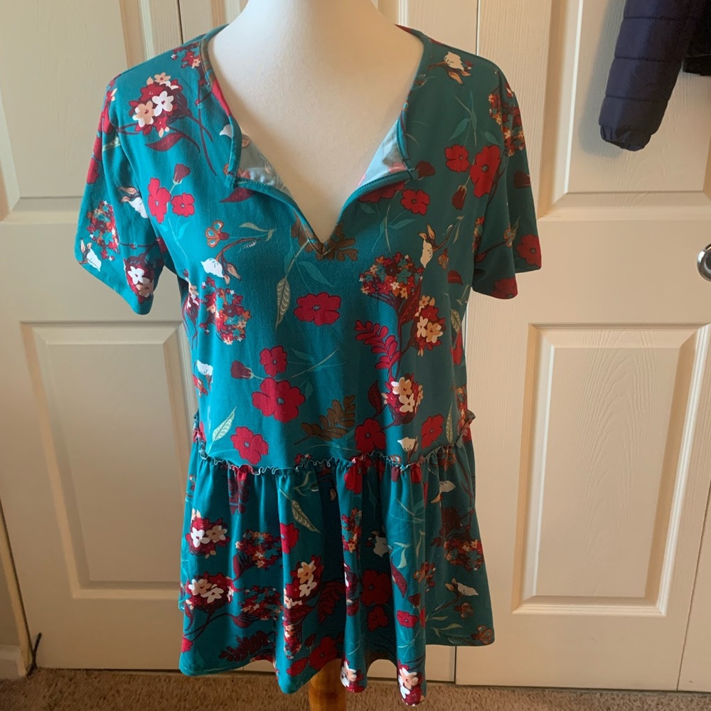 Agnes&Dora relaxed ruffle Tunic